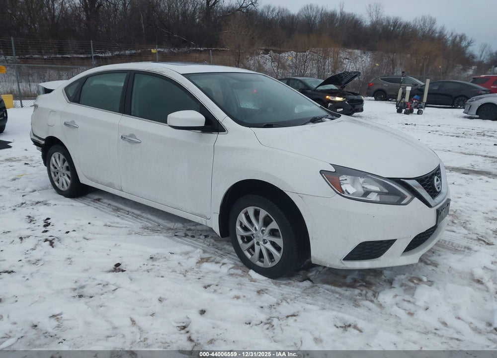 2017 NISSAN SENTRA SV VIN: 3N1AB7AP8HY205671