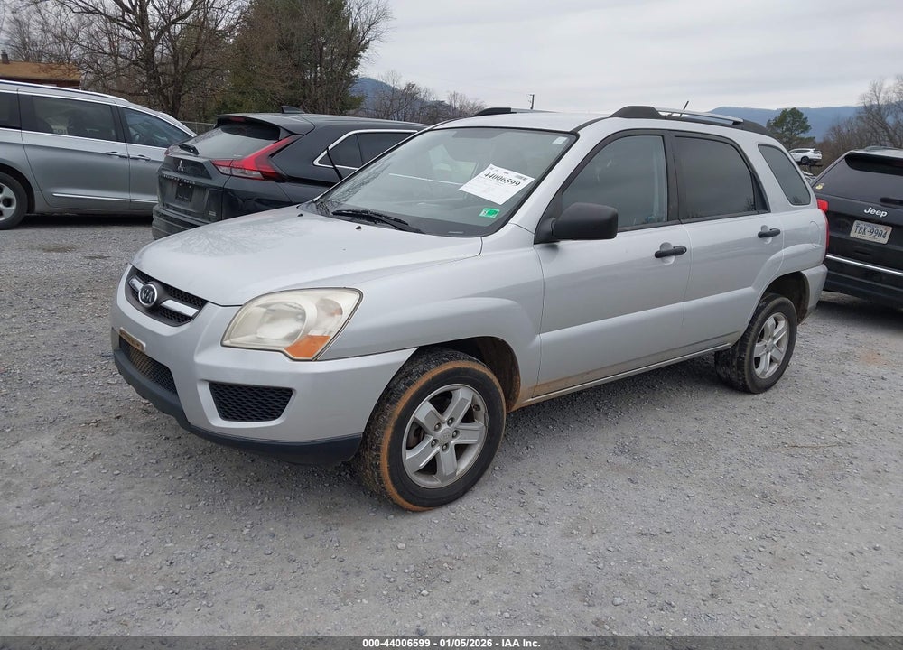 2009 KIA SPORTAGE LX V6 VIN: KNDJE723197577601