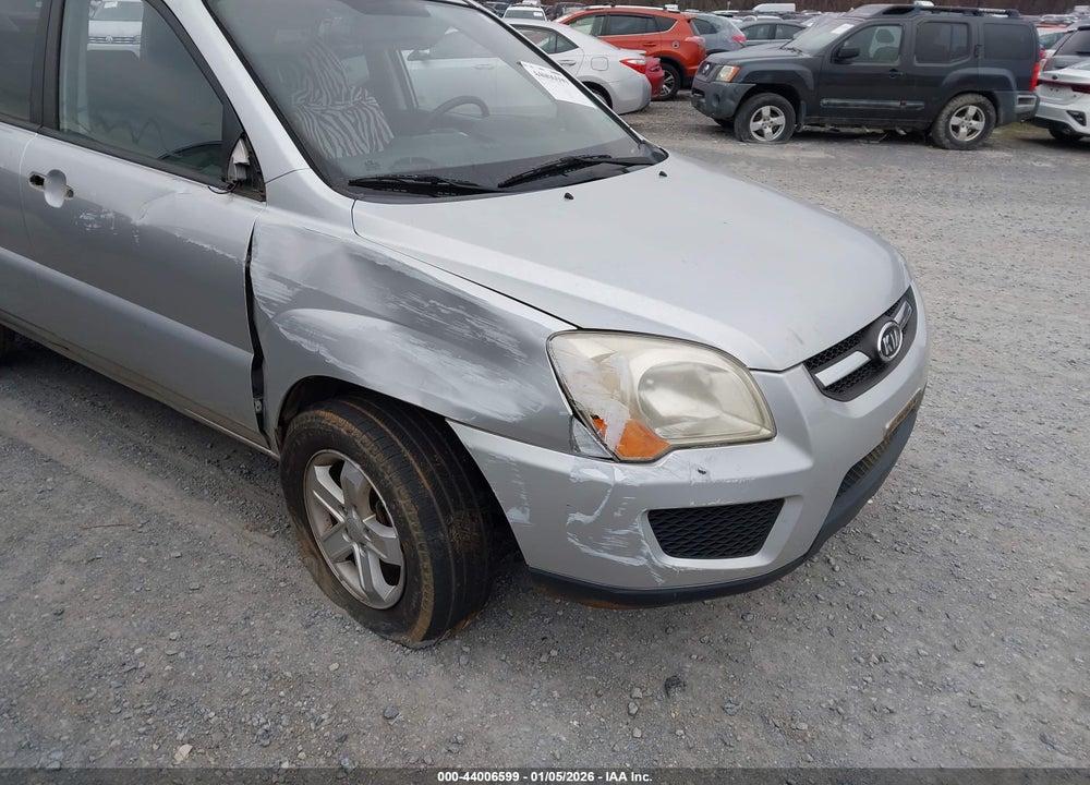 2009 KIA SPORTAGE LX V6 VIN: KNDJE723197577601