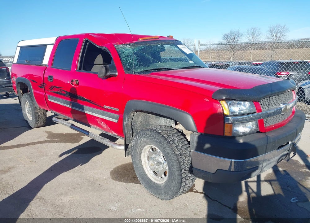 2003 CHEVROLET SILVERADO 2500HD LS VIN: 1GCHK23U13F160798
