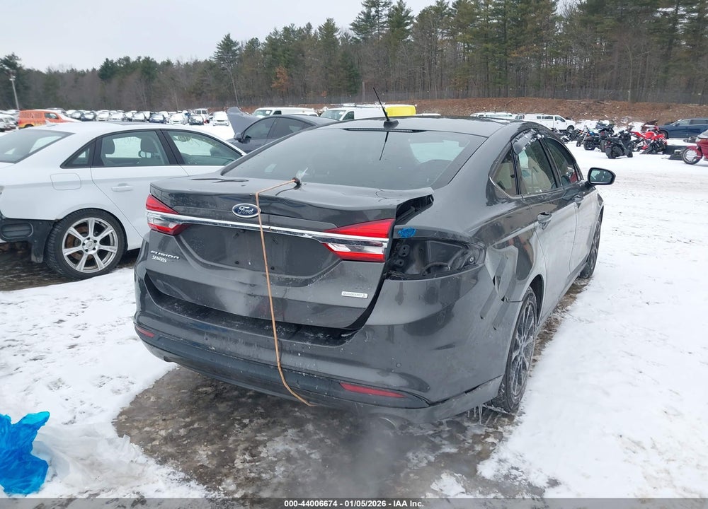 2017 FORD FUSION SE VIN: 3FA6P0HD9HR338219