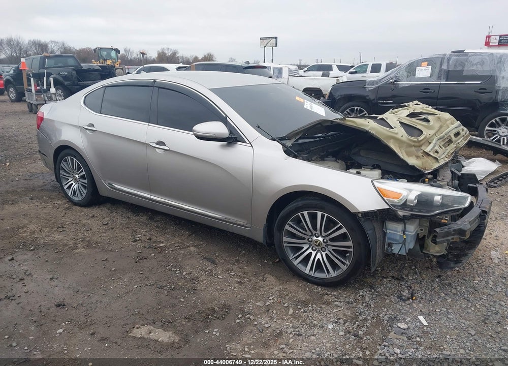 2014 KIA CADENZA PREMIUM VIN: KNALN4D77E5163264