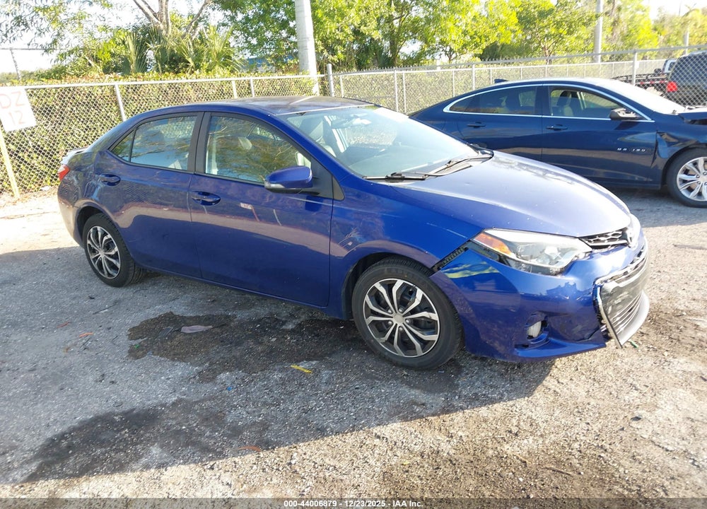 2015 TOYOTA COROLLA S VIN: 2T1BURHE6FC396533