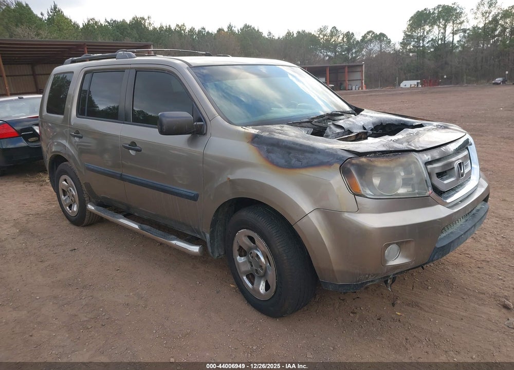 2010 HONDA PILOT LX VIN: 5FNYF3H2XAB013835