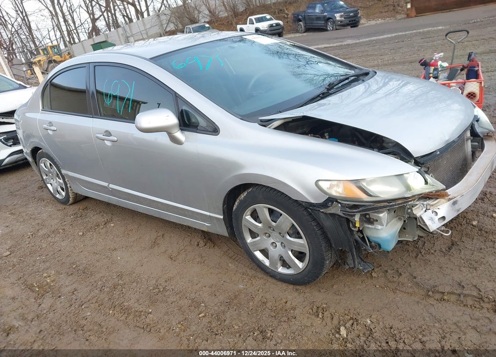 2010 HONDA CIVIC LX VIN: 2HGFA1F55AH327086