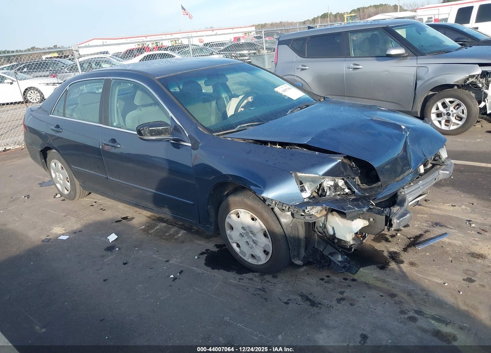2007 HONDA ACCORD 2.4 LX VIN: 1HGCM56437A227438