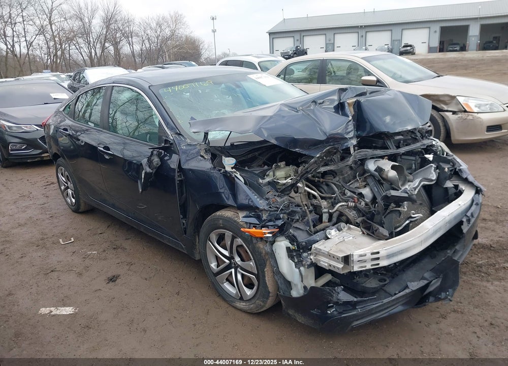 2017 HONDA CIVIC LX VIN: 19XFC2F50HE037861