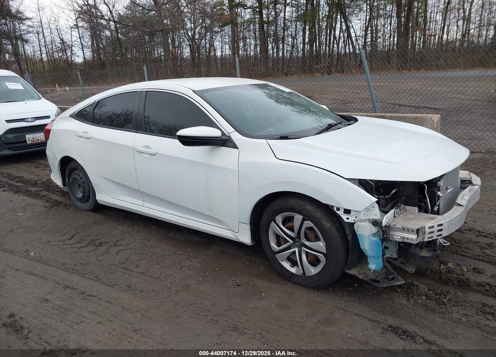 2017 HONDA CIVIC LX VIN: 19XFC2F51HE021703