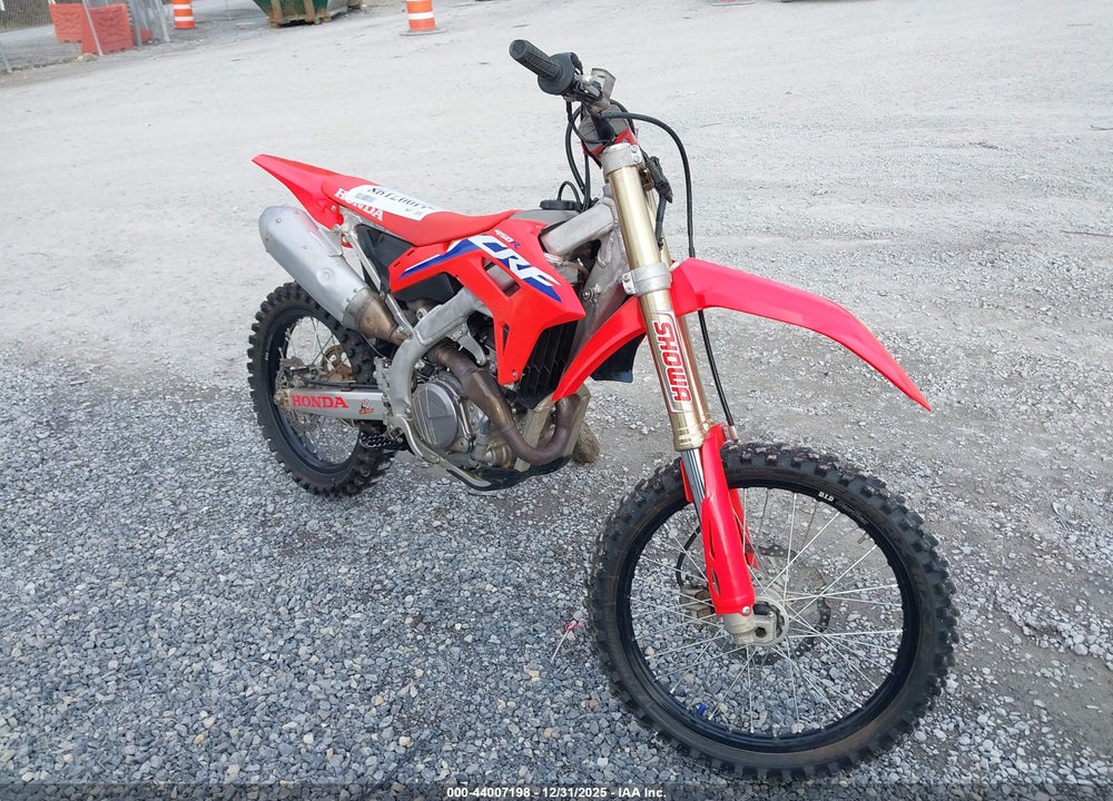 2022 HONDA CRF450 R VIN: JH2PE0732NK501250
