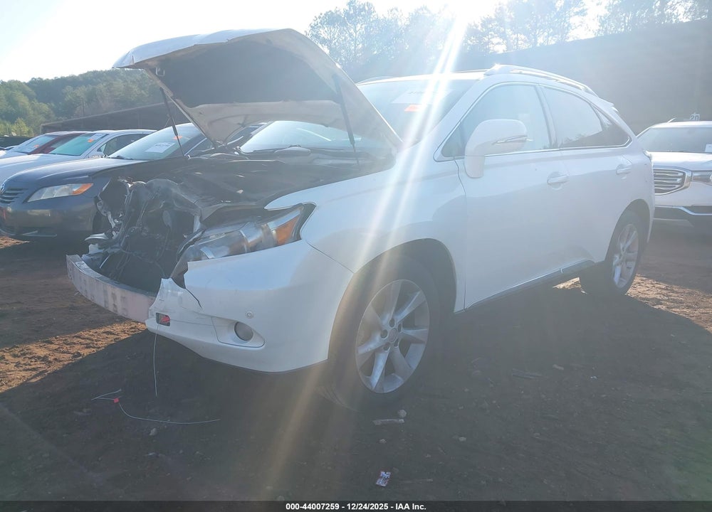 2012 LEXUS RX 350 VIN: 2T2ZK1BA3CC076282