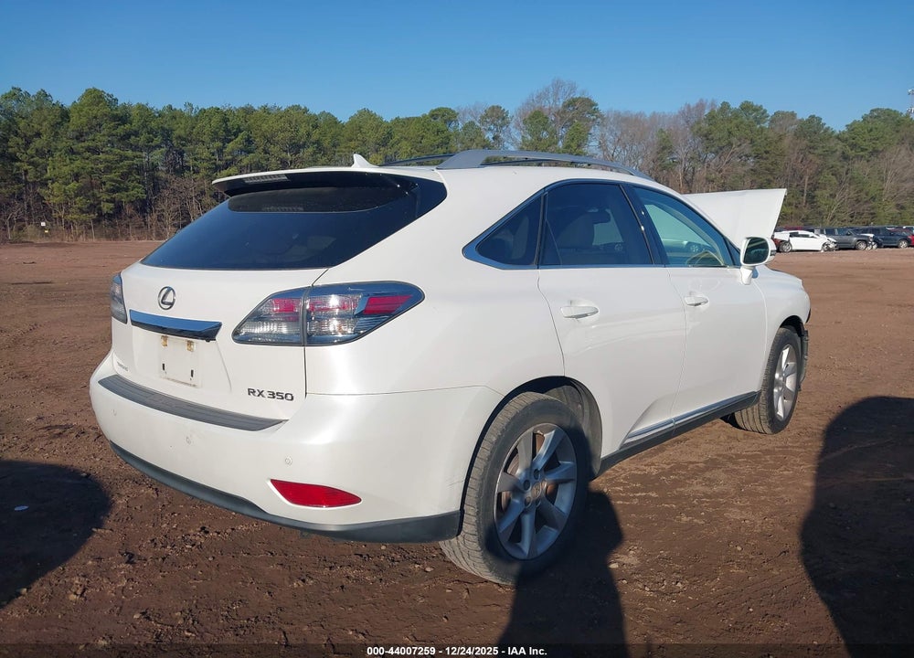 2012 LEXUS RX 350 VIN: 2T2ZK1BA3CC076282