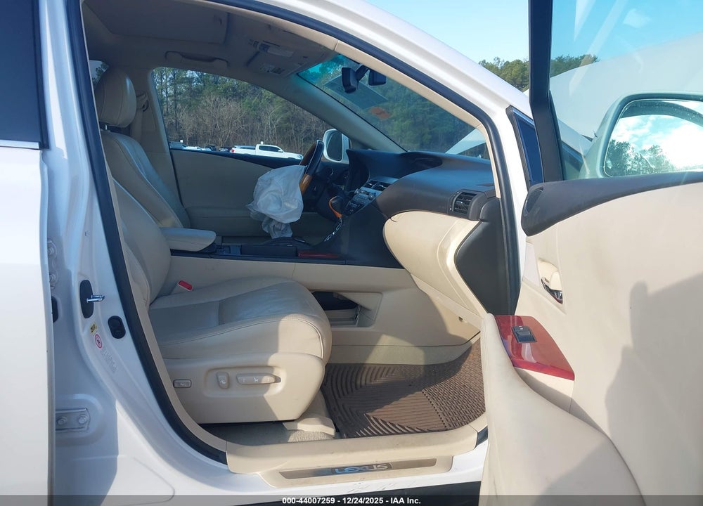 2012 LEXUS RX 350 VIN: 2T2ZK1BA3CC076282