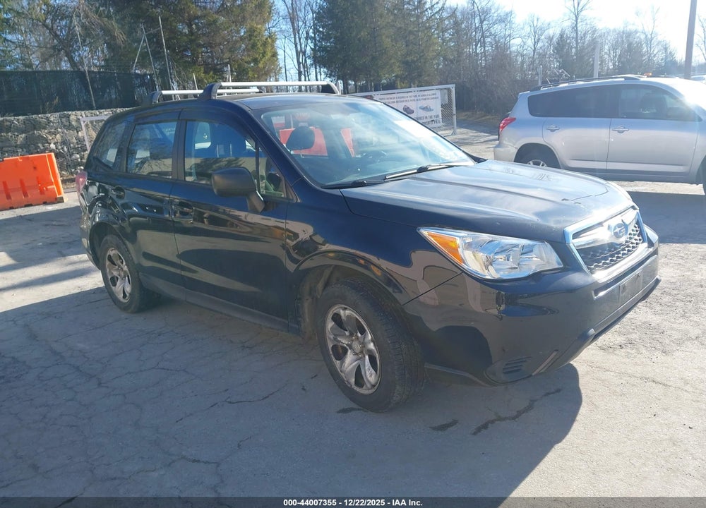 2015 SUBARU FORESTER 2.5I VIN: JF2SJAACXFG494163