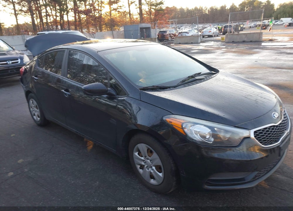 2016 KIA FORTE LX VIN: KNAFK4A69G5614361