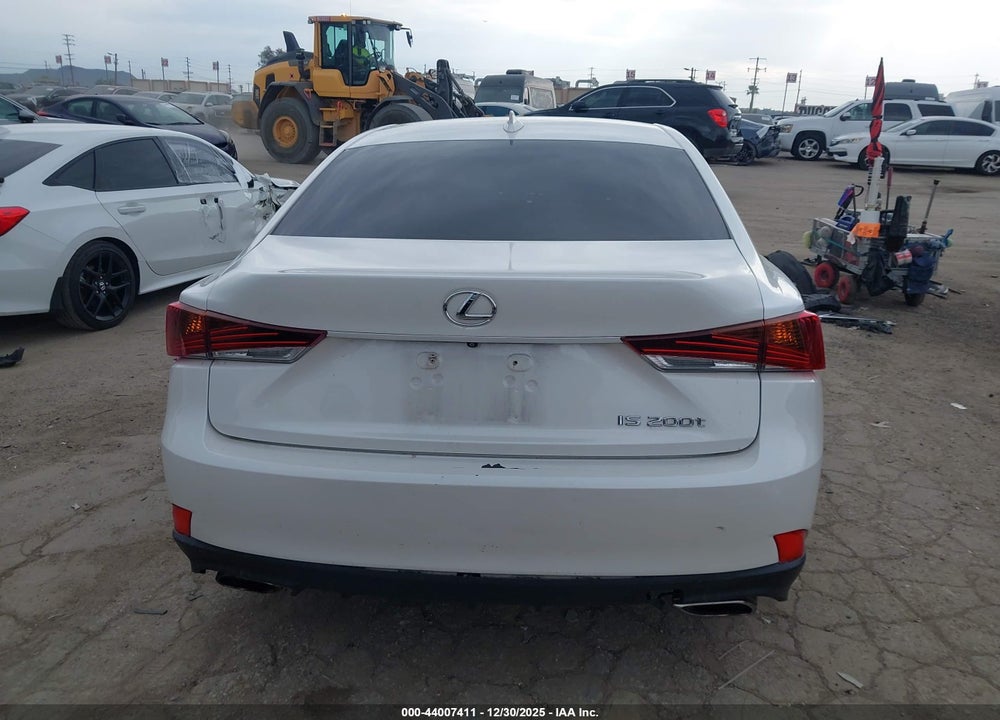 2017 LEXUS IS 200T VIN: JTHBA1D27H5050706