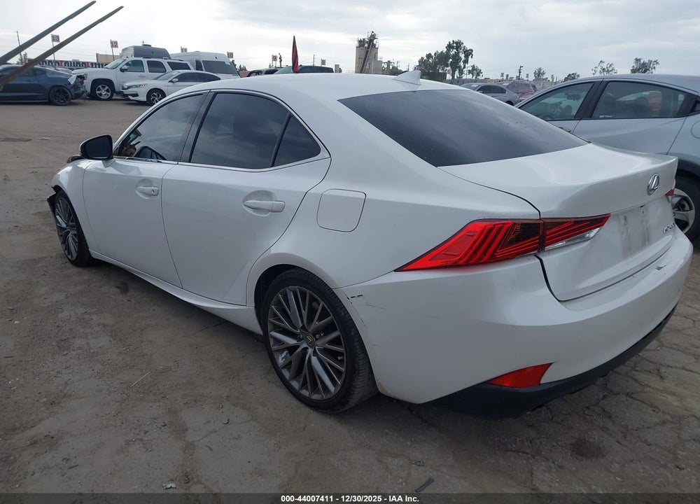 2017 LEXUS IS 200T VIN: JTHBA1D27H5050706