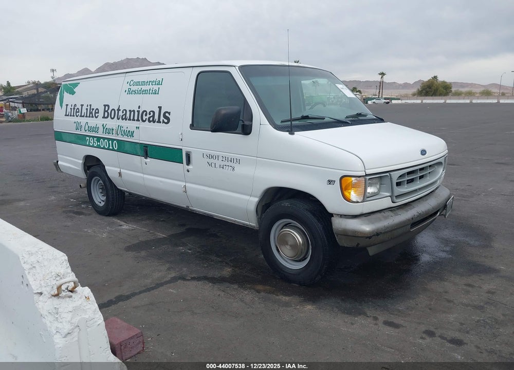 2002 FORD E-250 COMMERCIAL/RECREATIONAL VIN: 1FTNS24L12HB03836