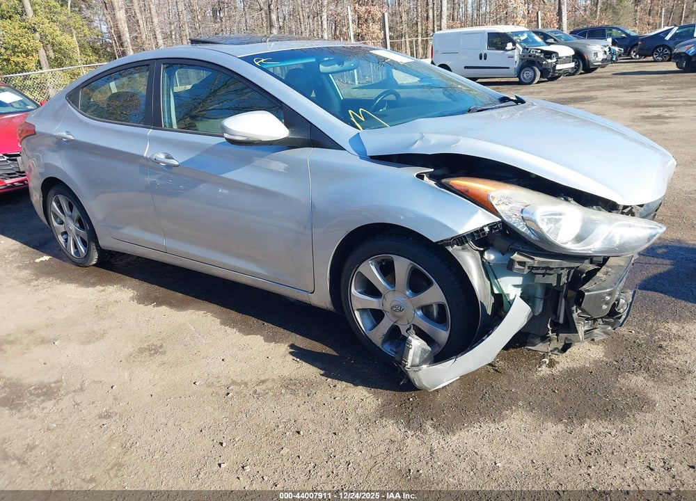 2013 HYUNDAI ELANTRA LIMITED VIN: 5NPDH4AE0DH389663