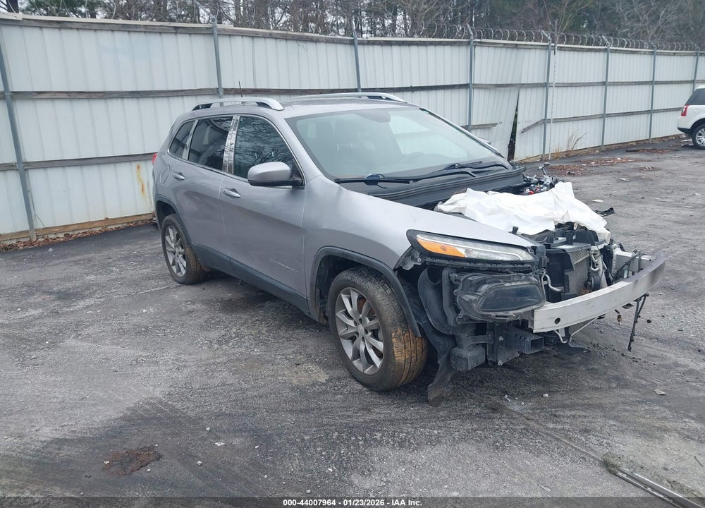 2018 JEEP CHEROKEE LIMITED FWD VIN: 1C4PJLDX4JD606559