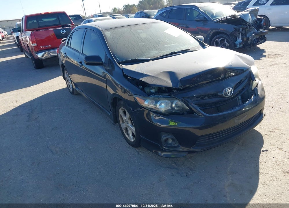 2012 TOYOTA COROLLA S VIN: 5YFBU4EE7CP003657