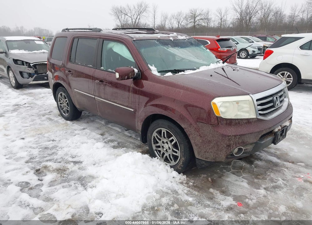 2014 HONDA PILOT TOURING VIN: 5FNYF4H93EB020697