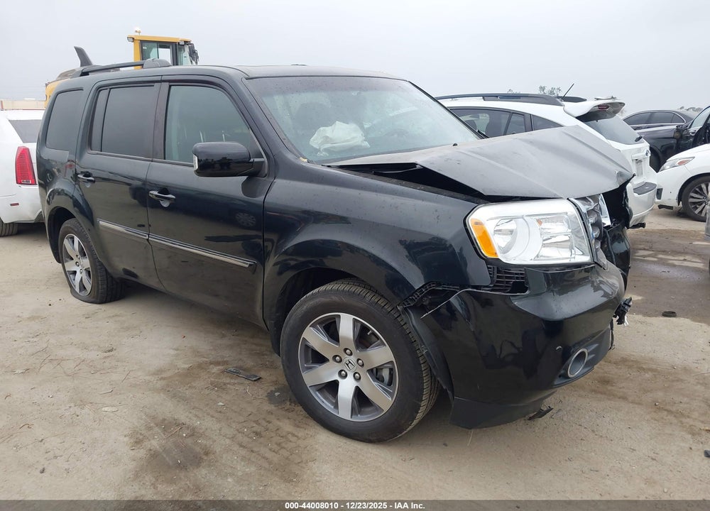 2014 HONDA PILOT TOURING VIN: 5FNYF3H99EB024487