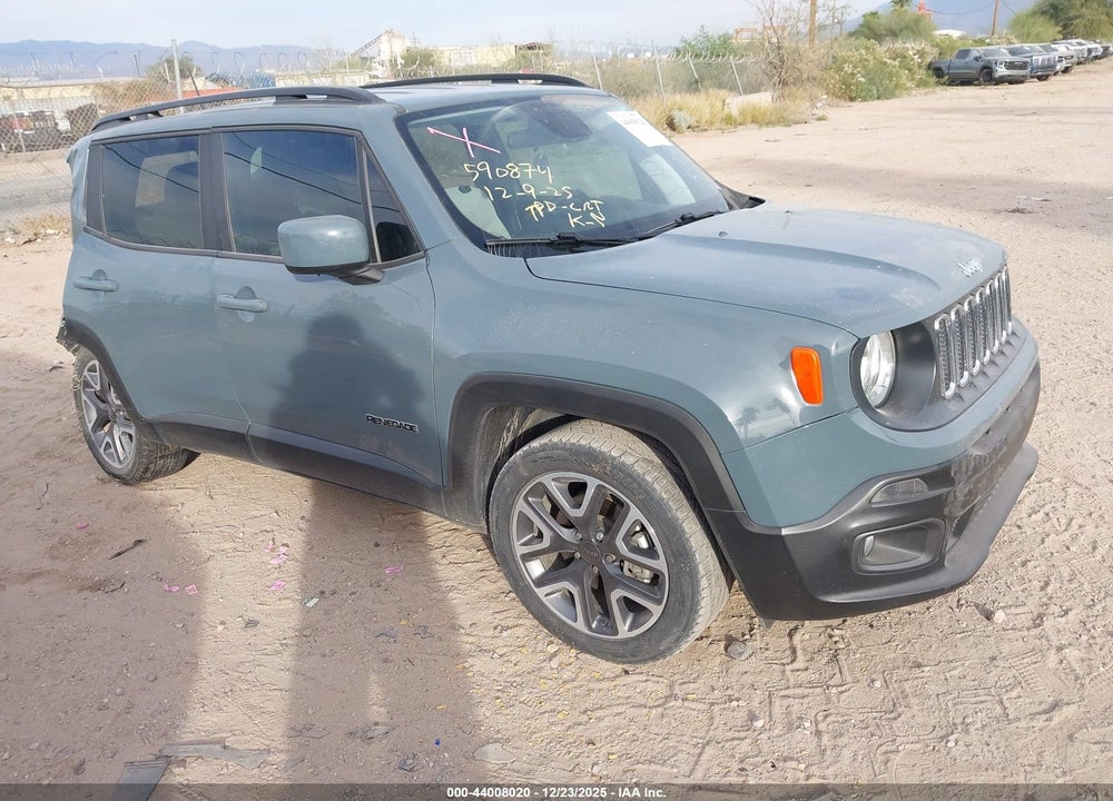 2018 JEEP RENEGADE LATITUDE FWD VIN: ZACCJABB9JPJ20547