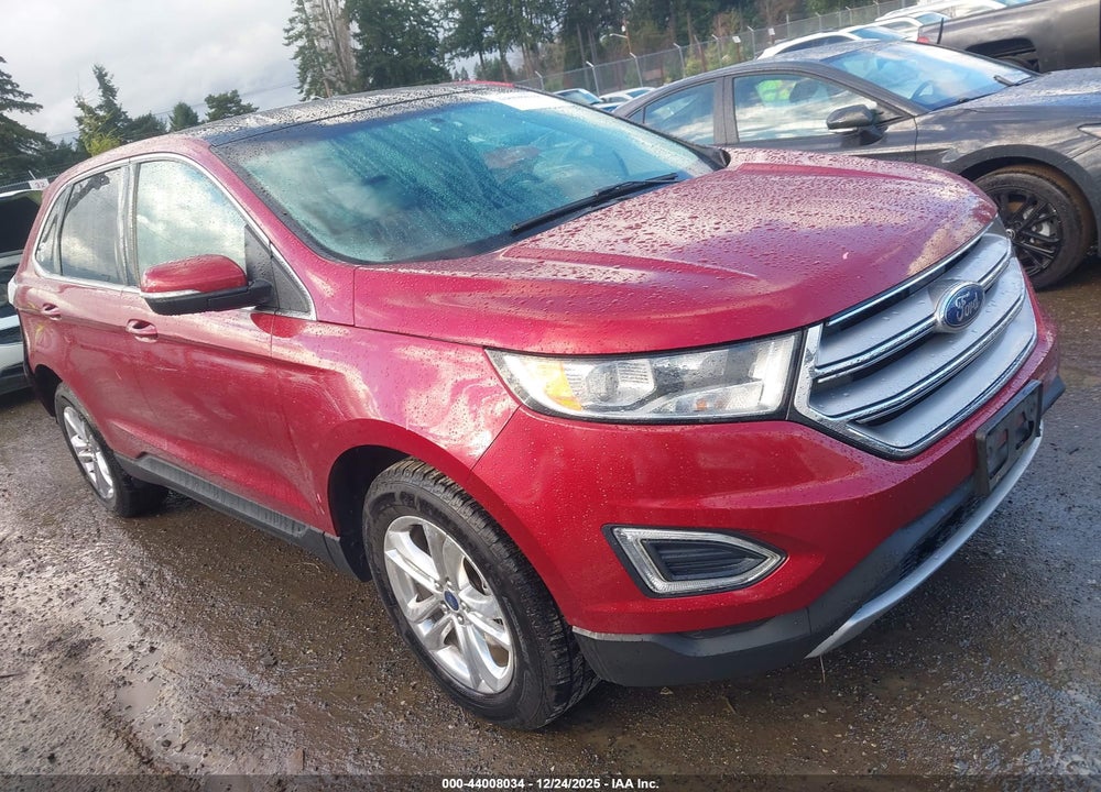 2015 FORD EDGE SEL VIN: 2FMTK4J82FBB29962