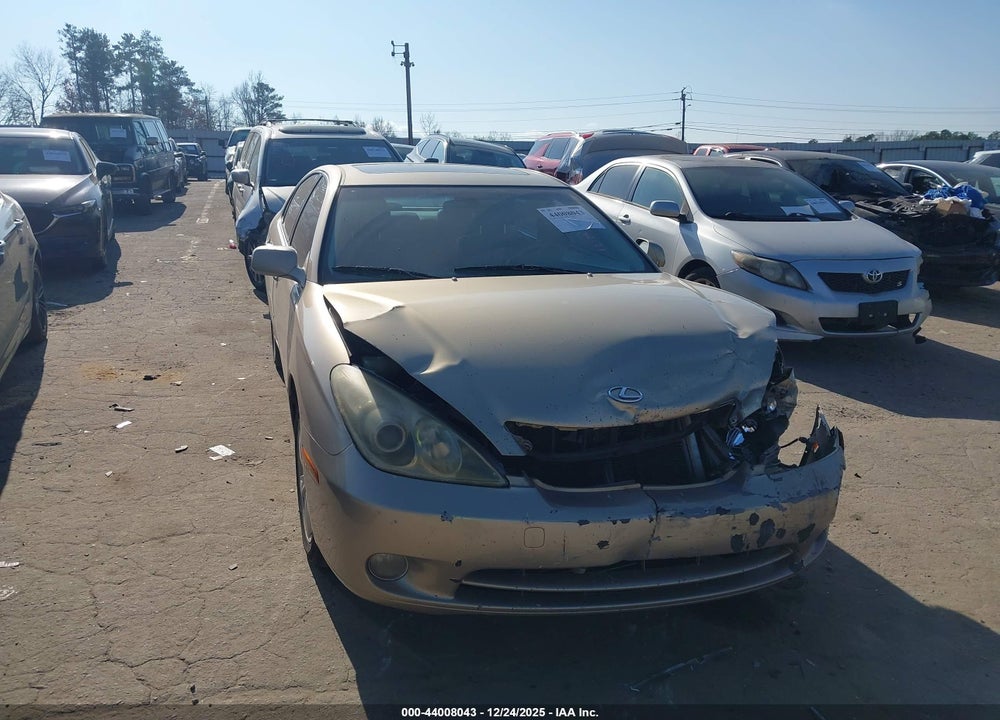2006 LEXUS ES 330 VIN: JTHBA30G865150940