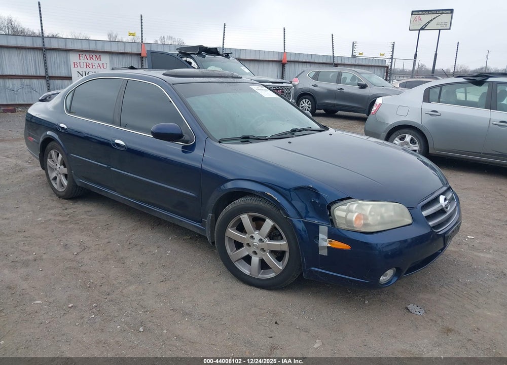 2003 NISSAN MAXIMA GLE VIN: JN1DA31A33T435401