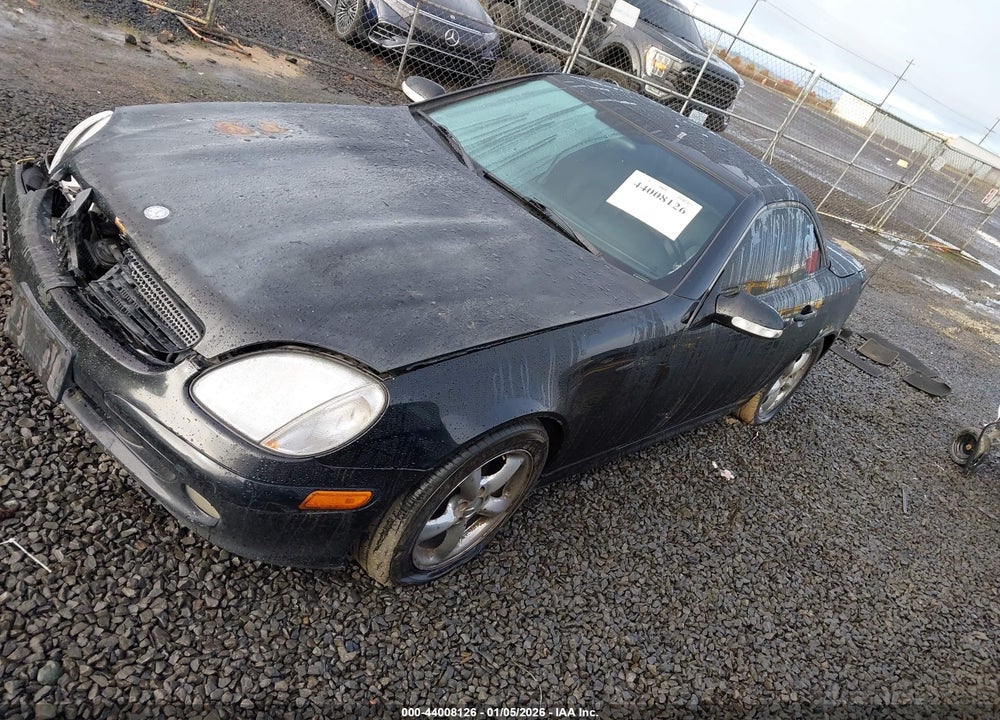 2002 MERCEDES-BENZ SLK 320 VIN: WDBKK65F42F268714