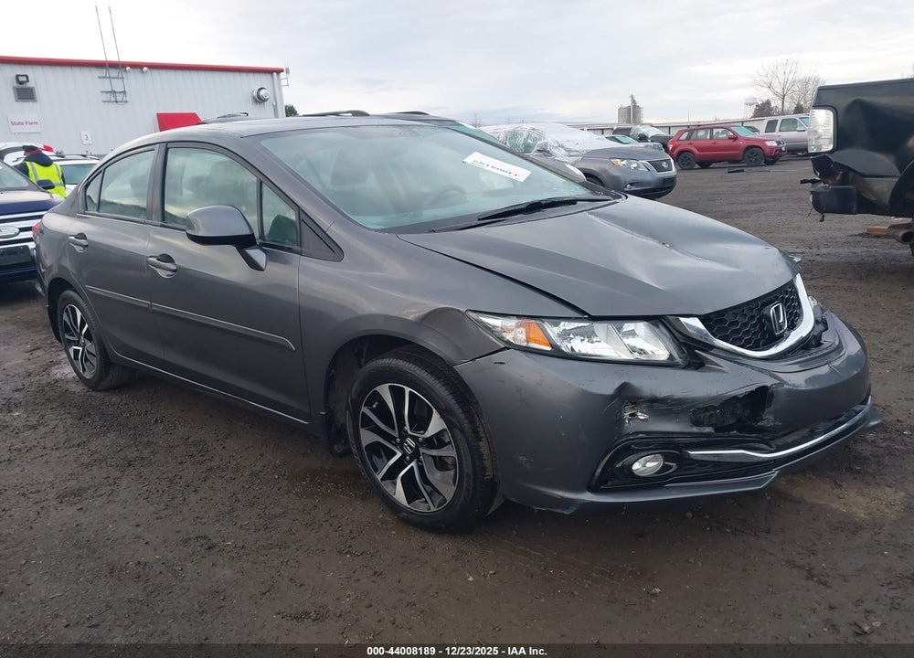 2013 HONDA CIVIC EX-L VIN: 2HGFB2F95DH515374