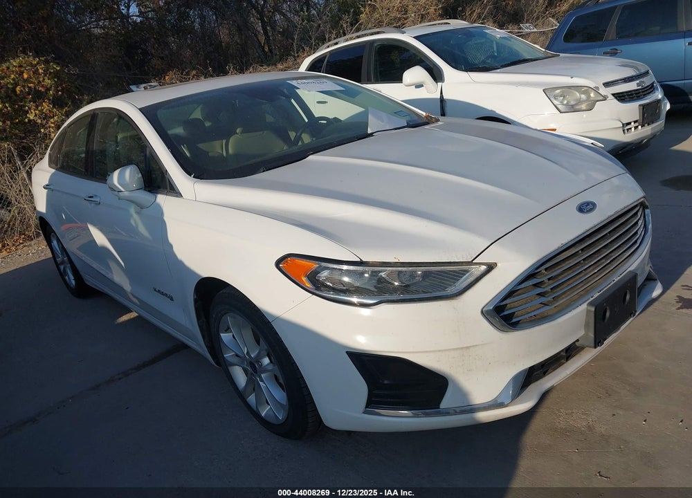 2019 FORD FUSION HYBRID SEL VIN: 3FA6P0MU5KR221251
