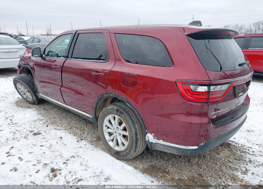 2021 DODGE DURANGO SXT AWD VIN: 1C4RDJAG2MC576254
