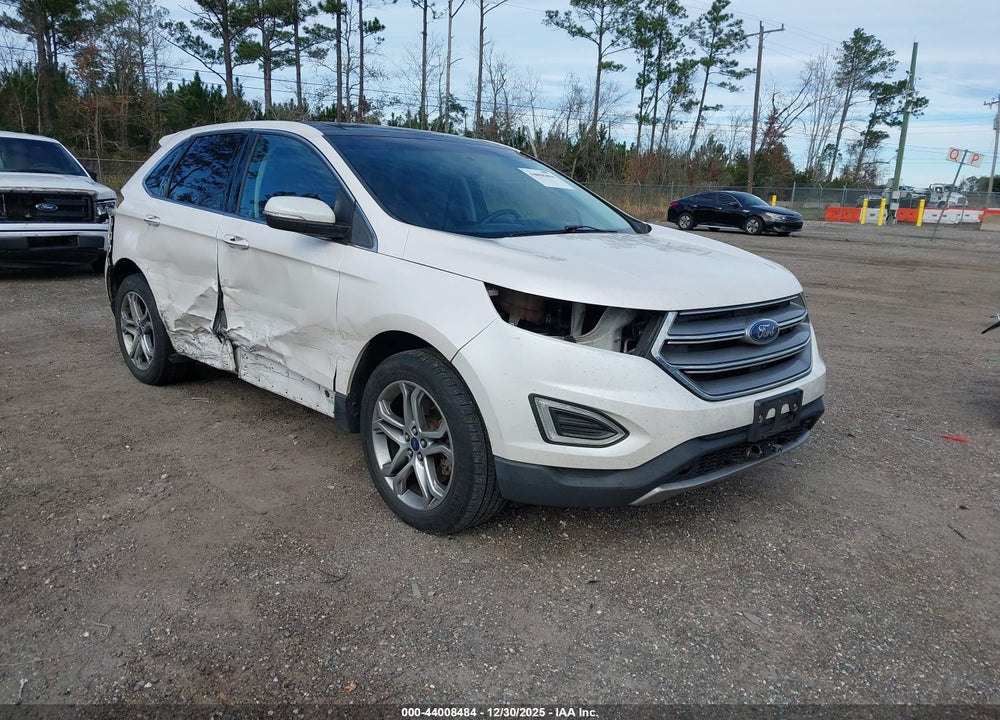 2015 FORD EDGE TITANIUM VIN: 2FMTK4K99FBC39687