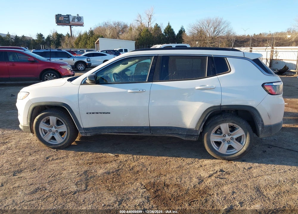 2022 JEEP COMPASS LATITUDE 4X4 VIN: 3C4NJDBB8NT216391
