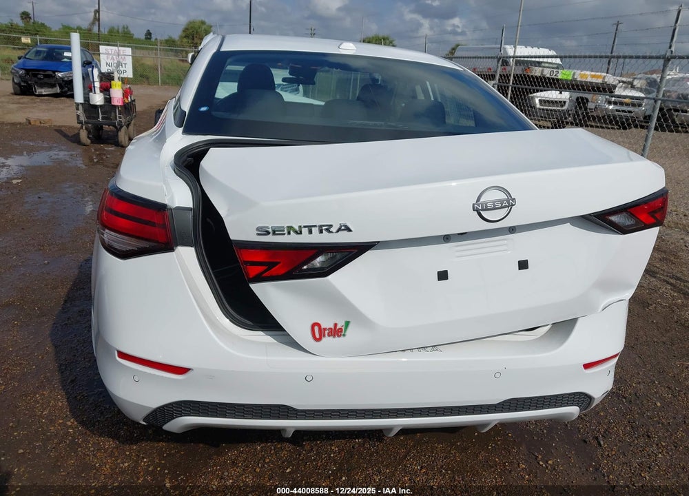 2025 NISSAN SENTRA SV VIN: 3N1AB8CVXSY377113