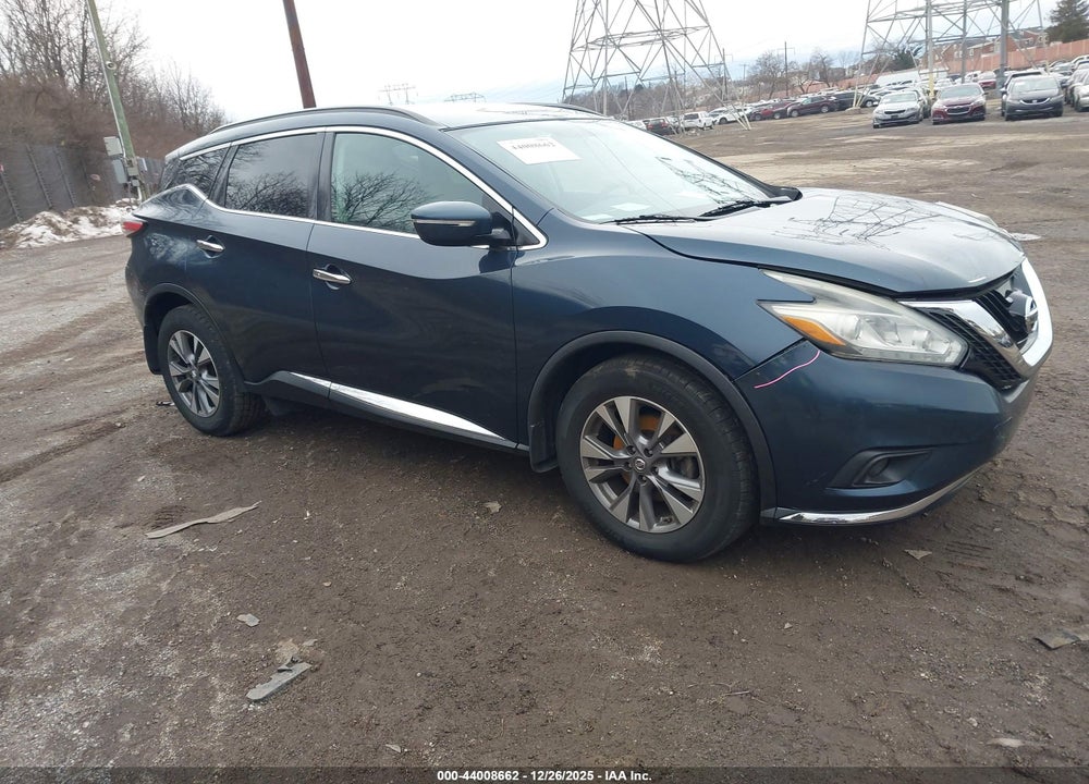 2015 NISSAN MURANO SV VIN: 5N1AZ2MH8FN221178