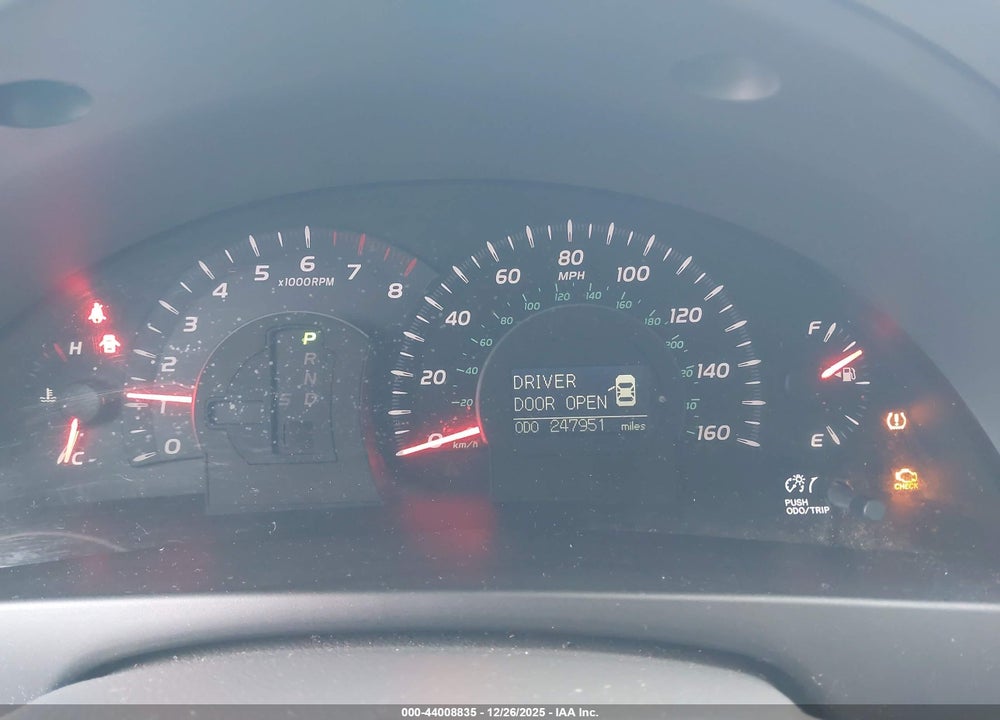 2008 TOYOTA CAMRY XLE V6 VIN: 4T1BK46K18U072361