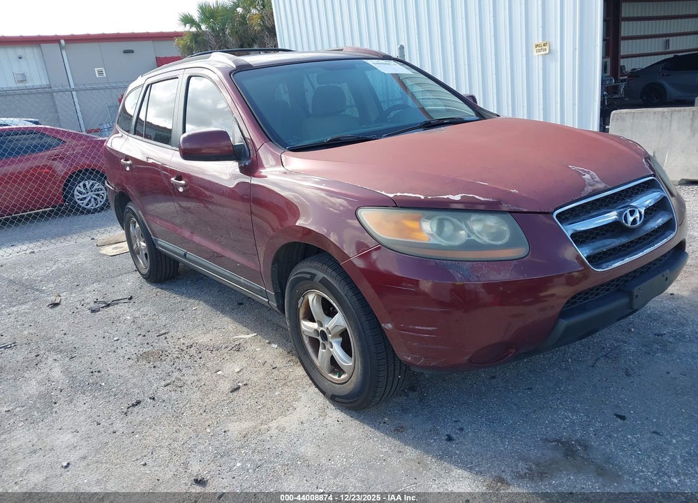 2007 HYUNDAI SANTA FE GLS VIN: 5NMSG13D77H062563