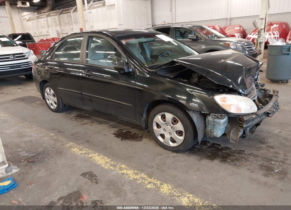 2007 KIA SPECTRA EX VIN: KNAFE121475438974