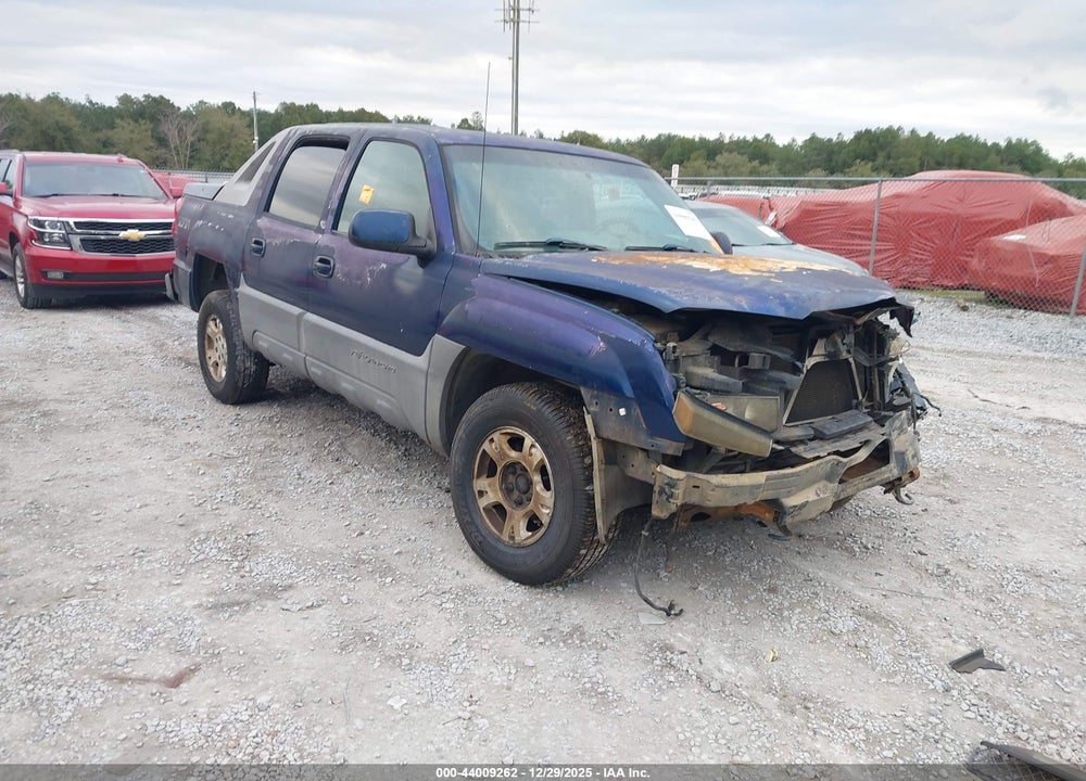 2002 CHEVROLET AVALANCHE 1500 VIN: 3GNEK13T92G170438