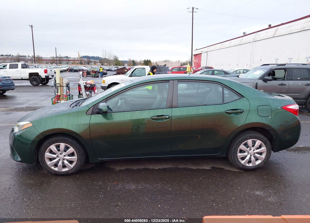 2014 TOYOTA COROLLA LE VIN: 5YFBURHE4EP163250