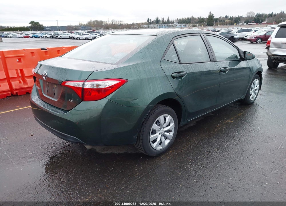2014 TOYOTA COROLLA LE VIN: 5YFBURHE4EP163250