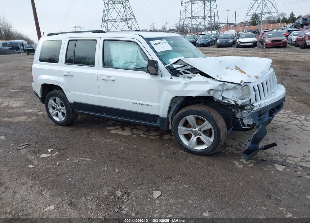 2012 JEEP PATRIOT LATITUDE VIN: 1C4NJRFB7CD556383