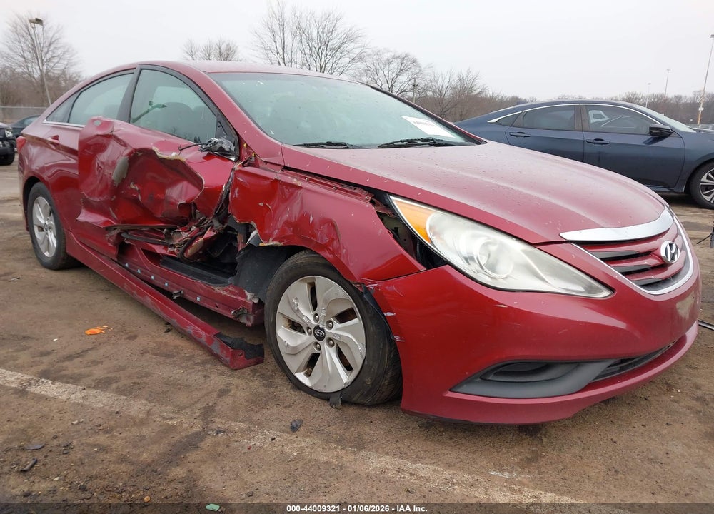2014 HYUNDAI SONATA GLS VIN: 5NPEB4AC6EH824434