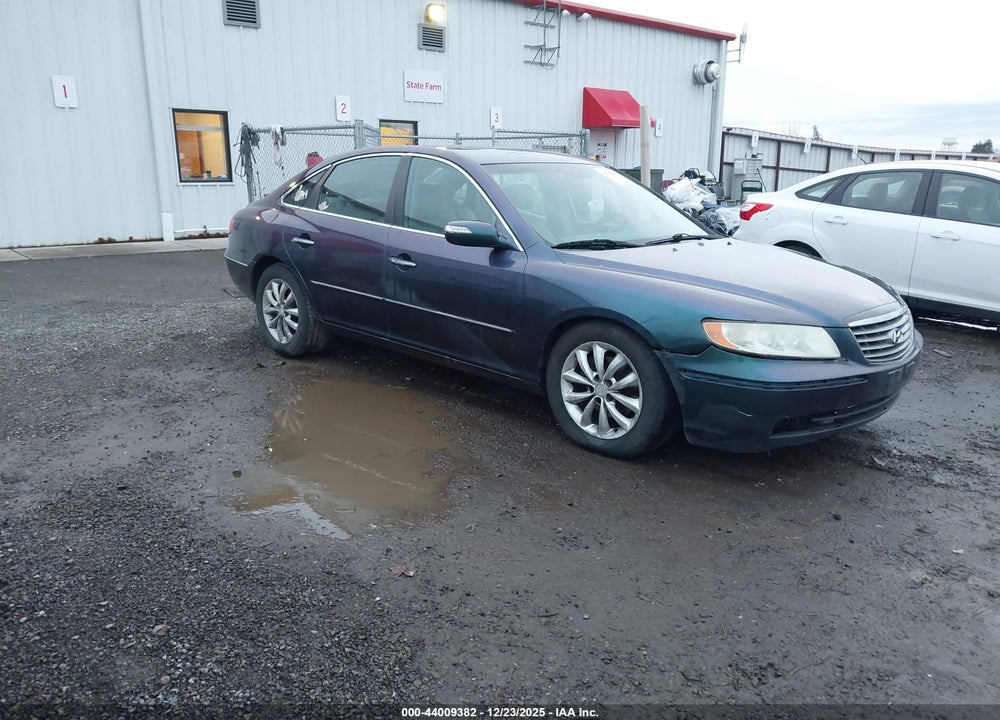 2007 HYUNDAI AZERA LIMITED/SE VIN: KMHFC46F67A138825