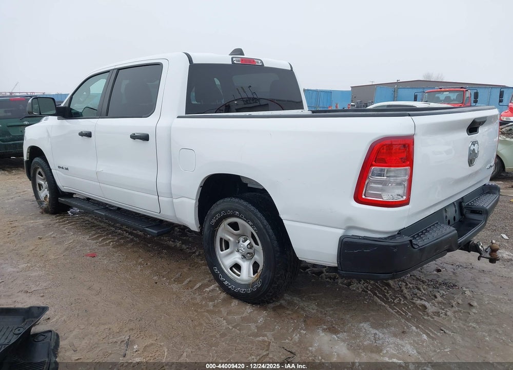 2019 RAM 1500 TRADESMAN  4X4 5'7 BOX VIN: 1C6SRFGT7KN658722
