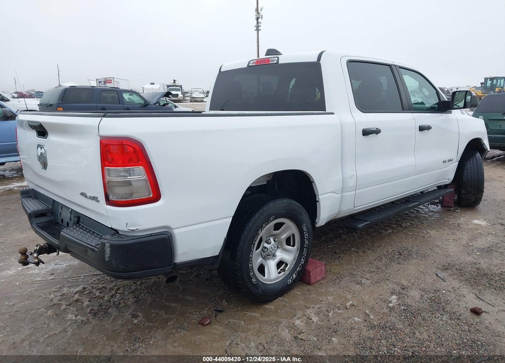 2019 RAM 1500 TRADESMAN  4X4 5'7 BOX VIN: 1C6SRFGT7KN658722