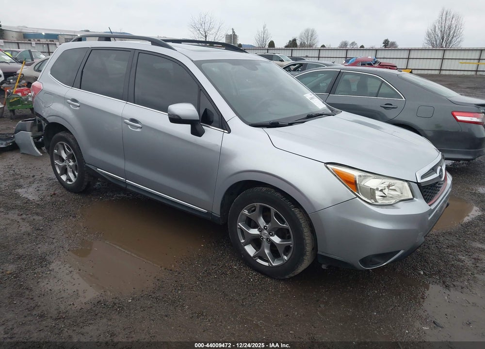 2015 SUBARU FORESTER 2.5I TOURING VIN: JF2SJAWC6FH499461